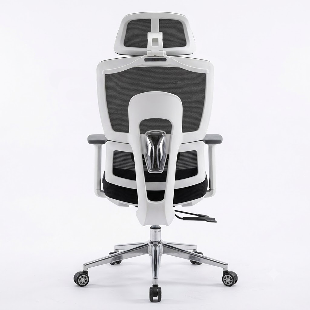 Ergomax Lite Ergonomic Office Chair with 3D Headrest, Lumbar Support & Recline Lock - Image 2