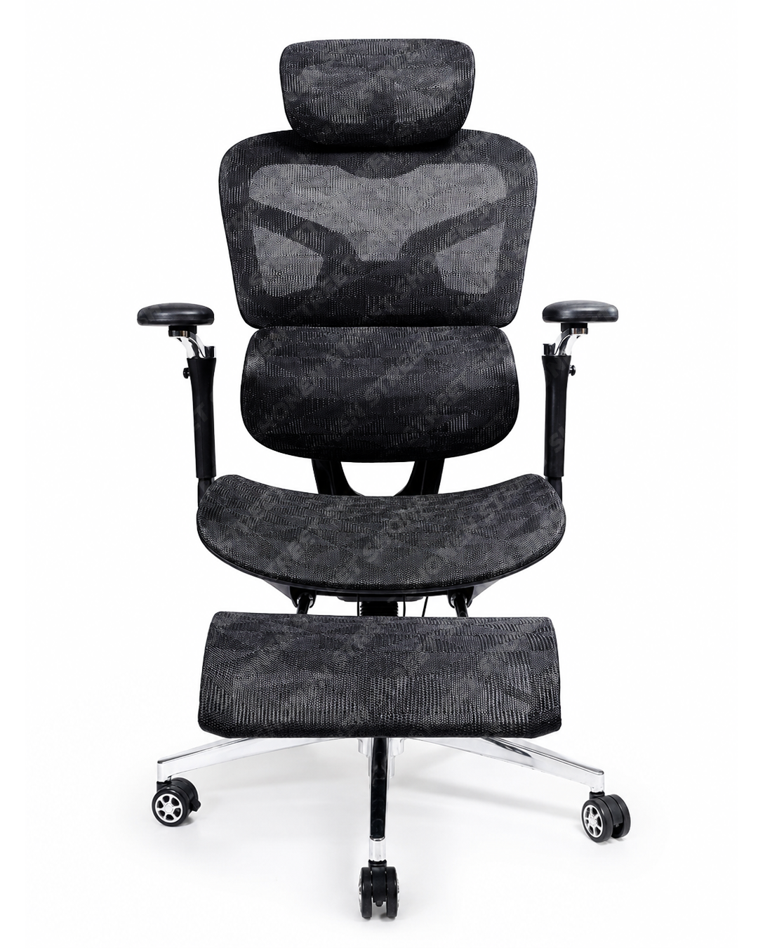 Ergomax Ultra Ergonomic Office Chair – 4D Armrests & Lumbar Support - Image 3